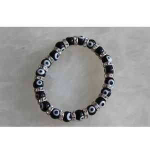 Black Evil eye bracelet